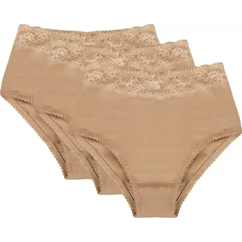 Kalhotky Mitex Eva 3-pack barva: béžová 2XL