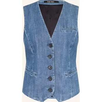 Dámská vesta Marc Aurel Dámská Blejzrová Vesta V Džínovém Vzhledu, tmavě...