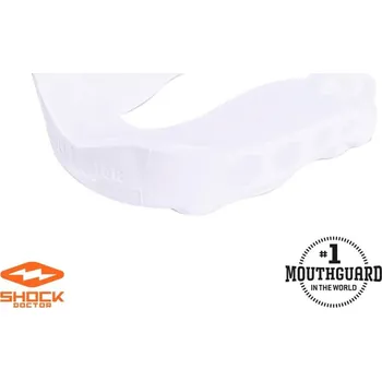 Chránič zubu Shock Doctor Gel Max Mouth Guard White Senior