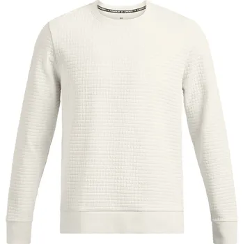 Pánský svetr Under Armour Unstoppable Crew Sweatshirt White 3XL