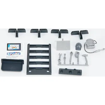 autíčko Bruder 46213 sada náhradních dílů pro autodílnu