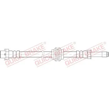 Brzdová hadice Brzdová hadice QUICK BRAKE 32.127