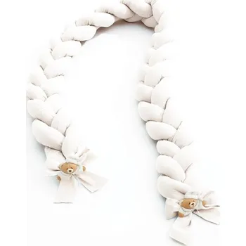 Příslušenství pro dětskou postel a kolébku Nanán cop do postýlky Tato bílý