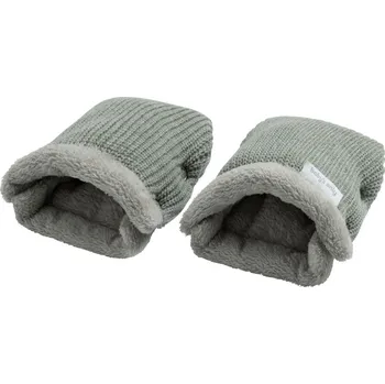 Kočárek Baby's only zateplené rukavice na kočárek Hope tmavě zelené