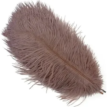 LAMAfly pštrosí peří Brown (30-35cm)