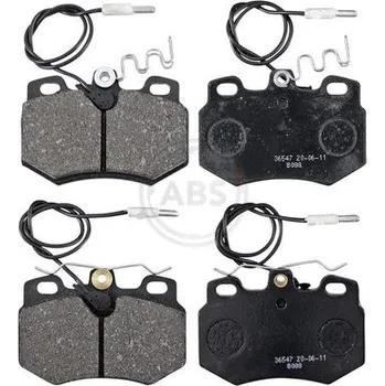 Brzdová destička Sada brzdových destiček, kotoučová brzda A.B.S. 36547