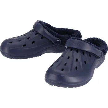 Dámské pantofle esmara® Dámské nazouváky s hřejivou podšívkou (navy modrá, 36)