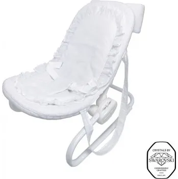 Zahradní lehátko Caramella Royal Swarovski dětské lehátko bílé
