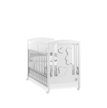 Dětská postýlka Dětská postýlka Italbaby Matisse se spouštěcím bokem - grey