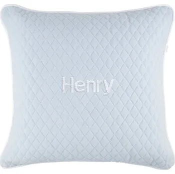 Polštář Caramella personalizovaný dekorační polštář modrý Velikost: 35x35 cm