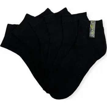 Pánské ponožky Kotníčkové termoponožky pánské (ČERNÉ) - 6 párů - 40-43