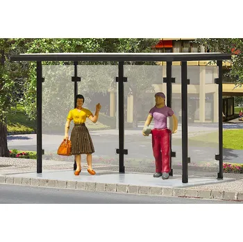 Modelová železnice KIBRI 38179 H0 Stavebnice - zastávka autobusu KI38179