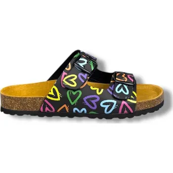 Dívčí baleríny Dívčí pantofle LICO Bioline Heart schwarz - 42