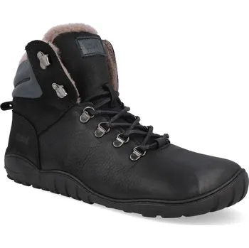 Dámská zimní obuv Barefoot zimní boty Koel - Porter LambsWool černé Velikost: 43
