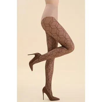 Dámské punčochy Gabriella Dagna Code 561 barva: Mocca 2-S