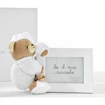 Rám na obraz Nanán fotorámeček pro děti Tato bílý