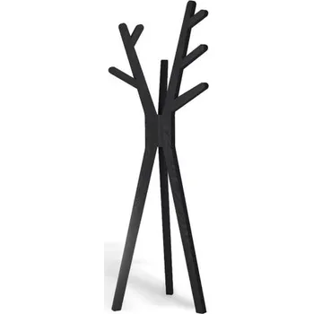 Věšák Quax dřevěný věšák na šaty černý