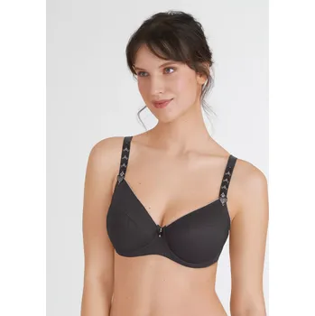 Podprsenka Felina 283 Elementary 0205283, Bügel-BH 205283 721 obsidiánová šedá 80G