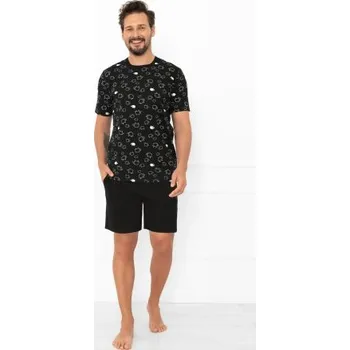 Pánské pyžamo Italian Fashion Wito Černá XL