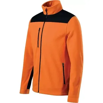 Pánská mikina Effect fleece unisex oranžová M