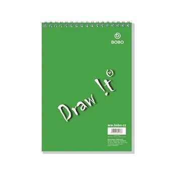 Blok Blok A5 ctverečkový horní vazba Draw it!