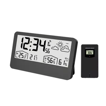 Budík JVD Digitální rádiem řízená meteorologická stanice JVD RB3407.1