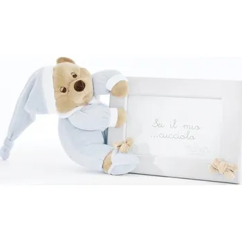 Rám na obraz Nanán fotorámeček pro děti Puccio modrý