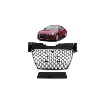 Kapota MTUNING Přední maska AUDI TT (8J) Coupe Roadster 2006-2014 chrom černá