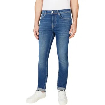 Pánské džíny Pepe Jeans Pánské džíny SKINNY JEANS FINSBURY Barva: denim (odpovídá obrázku), Velikost: W34 L34