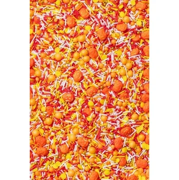 Čokoláda Cukrové zdobení Mix „Usměvavá dýně“ 50g