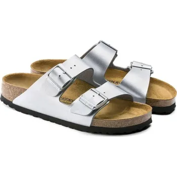 Dámské žabky Dámské žabky Birkenstock Arizona Birko-Flor stříbrné, 36 i476_23932509