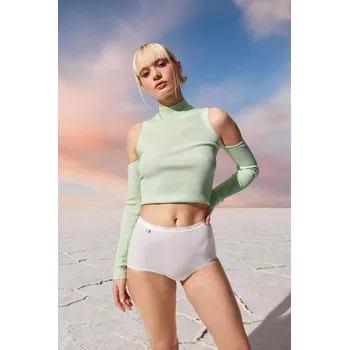 Kalhotky Dámské kalhotky loggi Basic+ Maxi 3P bílé WHITE 48