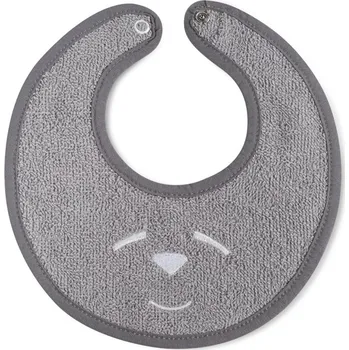 Bryndák Nanán dětský slintáček pro miminko šedý