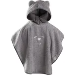 Nanán dětské froté pončo šedé