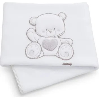 Italbaby bavlněná deka do kočárku Jolie 65x80cm Barva: Béžová