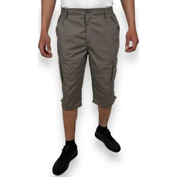 Pánské kalhoty Baty Pánské plátěné 3/4 kalhoty Barva: Zelená, Velikost: XL