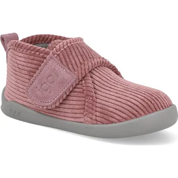 Dívčí bačkory Barefoot dětské přezůvky Igor - Homie Pana Rosa růžové Velikost: 21