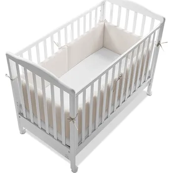 Italbaby extra dlouhý mantinel do postýlky 370x30cm Barva: Béžová
