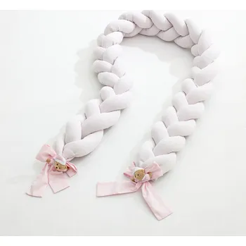 Příslušenství pro dětskou postel a kolébku Nanán cop do postýlky Puccio růžový