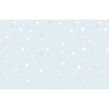 Tapeta Caramella Modrá tapeta s padajícími hvězdami