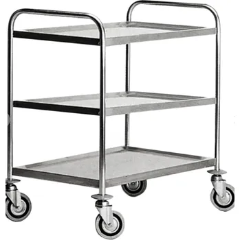 Servírovací stolek RED FOX Servírovací vozík 3x police, 800x500x850 mm, CR 083 RedFox