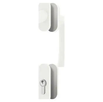 Okenní klika ROTO sada kliky balkonových dveří ROTOLINE, vysoké, hliník, bílá