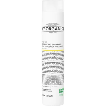 Vlasová regenerace My.Organics The Organic Exfoliating Shampoo Neem and Lemon pH 5,5 250 ml