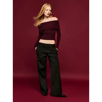 Dámské kalhoty Rovné kalhoty - 40 - House - tmavošedý - 346HO-90M