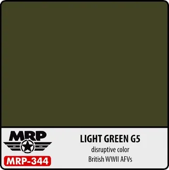 Modelářská barva MR.Paint 344 Light Green G5 30ml