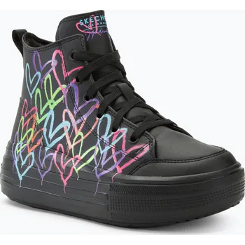 Dívčí tenisky Dětské boty SKECHERS Hyperlift Love Daze black/multicolor