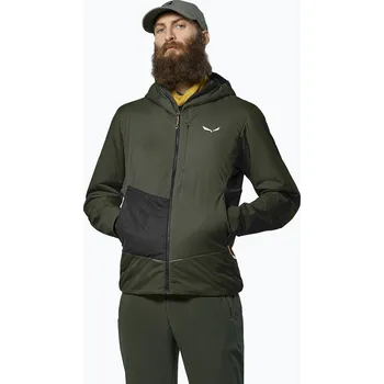 Pánské oblečení Pánská hybridní bunda Salewa Pedroc Tirol Wool Air Hybrid dark olive