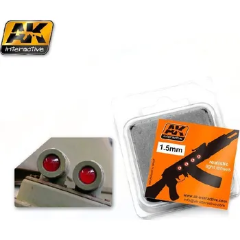 AK Interactive - AK204 - světla - Red 1,5 mm