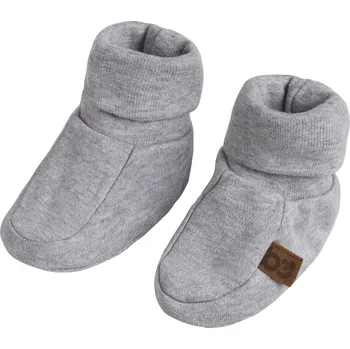 Capáčky Baby's only Bio bavlněné capáčky Melange šedé Velikost: 3 - 6 měsíců