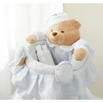 Úložný box Nanán odkládací košík Puccio modrý